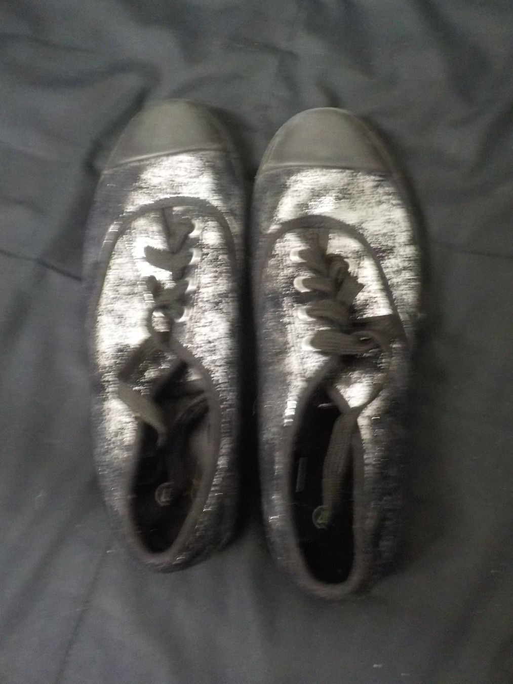 Damenschuhe: silbrige Halbschuhe – Neu (gemäss Beschreibung) aus Muri b. Bern von Silberdolphin