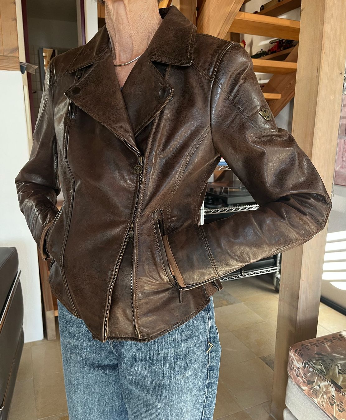 Jacken: Matchless Damen-Lederjacke Soho Blouson – Neu (gemäss Beschreibung) aus Volketswil von Chudschi