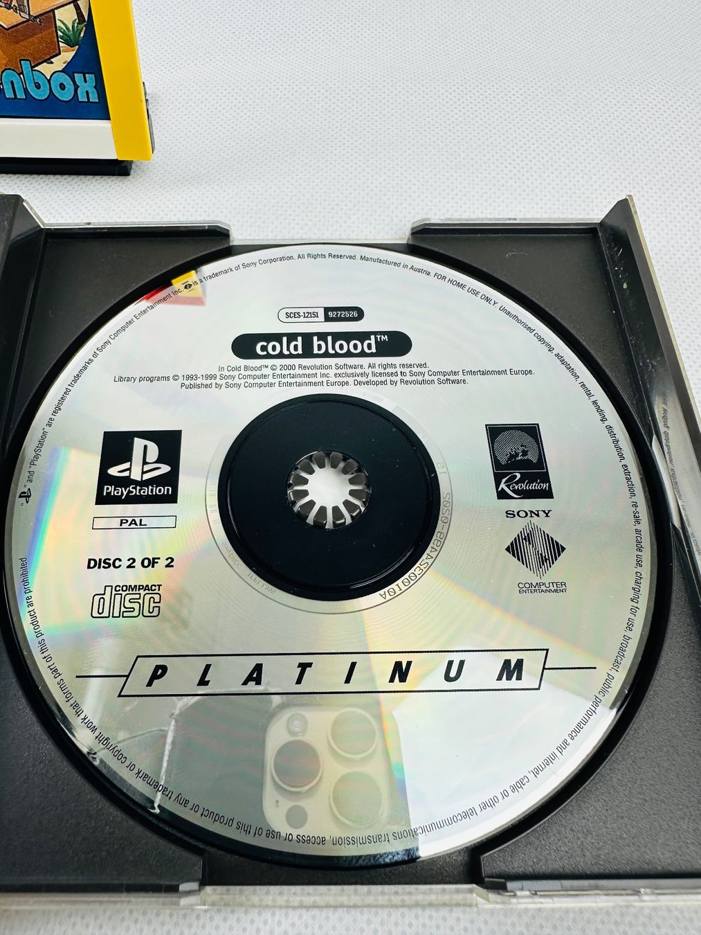 Giochi: Playstation 1 PS1 Cold Blood deutsch CIB – Usato da Kappel SO venduto da MyFunBox 5