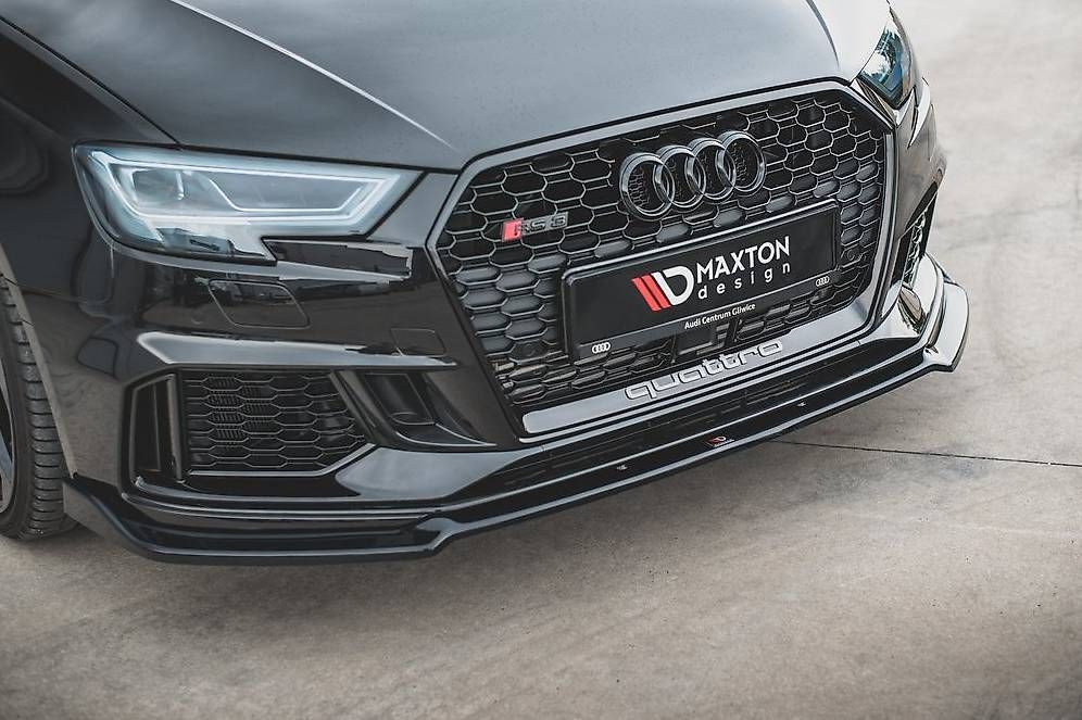 Audi Tutti pezzi di ricambio auto: Audi RS3 8V Facelift Frontspoiler Maxton V1 V2 V3 V4 – Nuovo e nell'imballaggio originale da Pfäffikon SZ venduto da Forcar 1