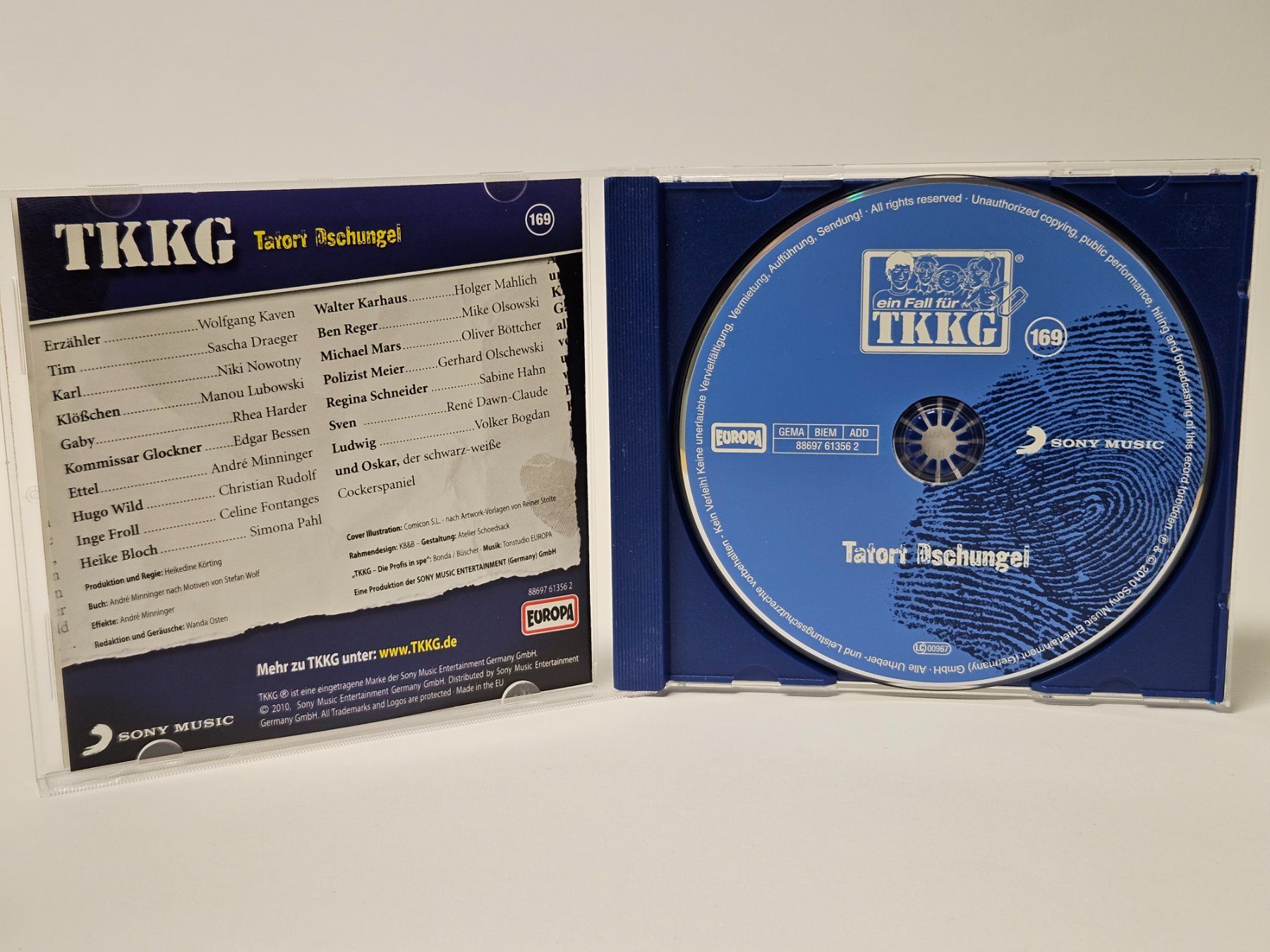 CD: TKKG - Tatort Dschungel / Nr. 169 CD – Usato da Oberdorf BL venduto da BaldenEagle 1