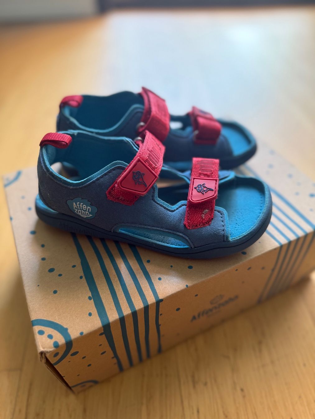 Affenzahn Scarpe per ragazzi: Affenzahn Barfuß Sandalen, große 29 – Usato da Zürich venduto da ale_7889