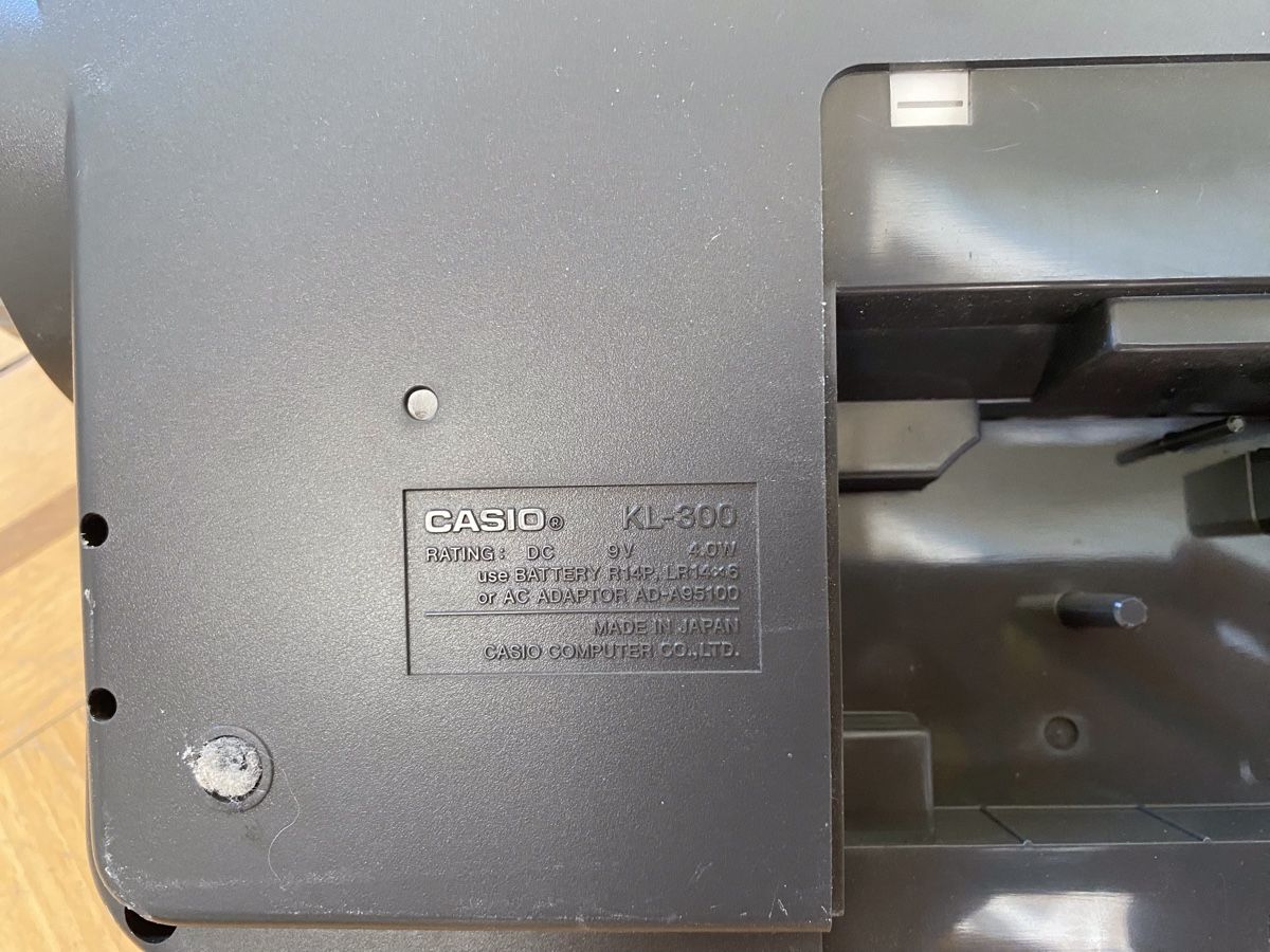 Stampanti: Etikettendrucker: Casio EZ-Label Printer KL-300 – Usato da Rorschach venduto da Fliegenflieger 1