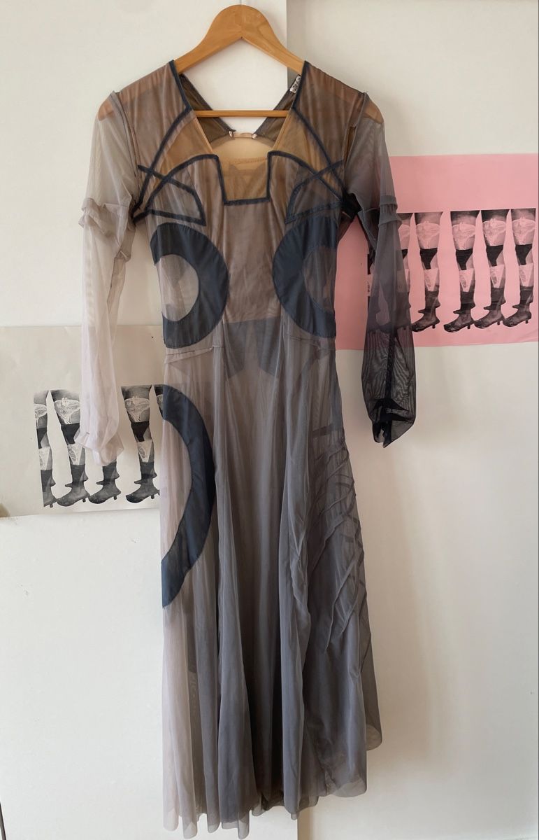 Vestiti: Transparentes Maxikleid von Theatersale – Nuovo (secondo la descrizione) da Basel venduto da Millennski 2