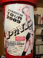 PINK. Konzertplakat.Worldtour 2009,40x90cm,Original
