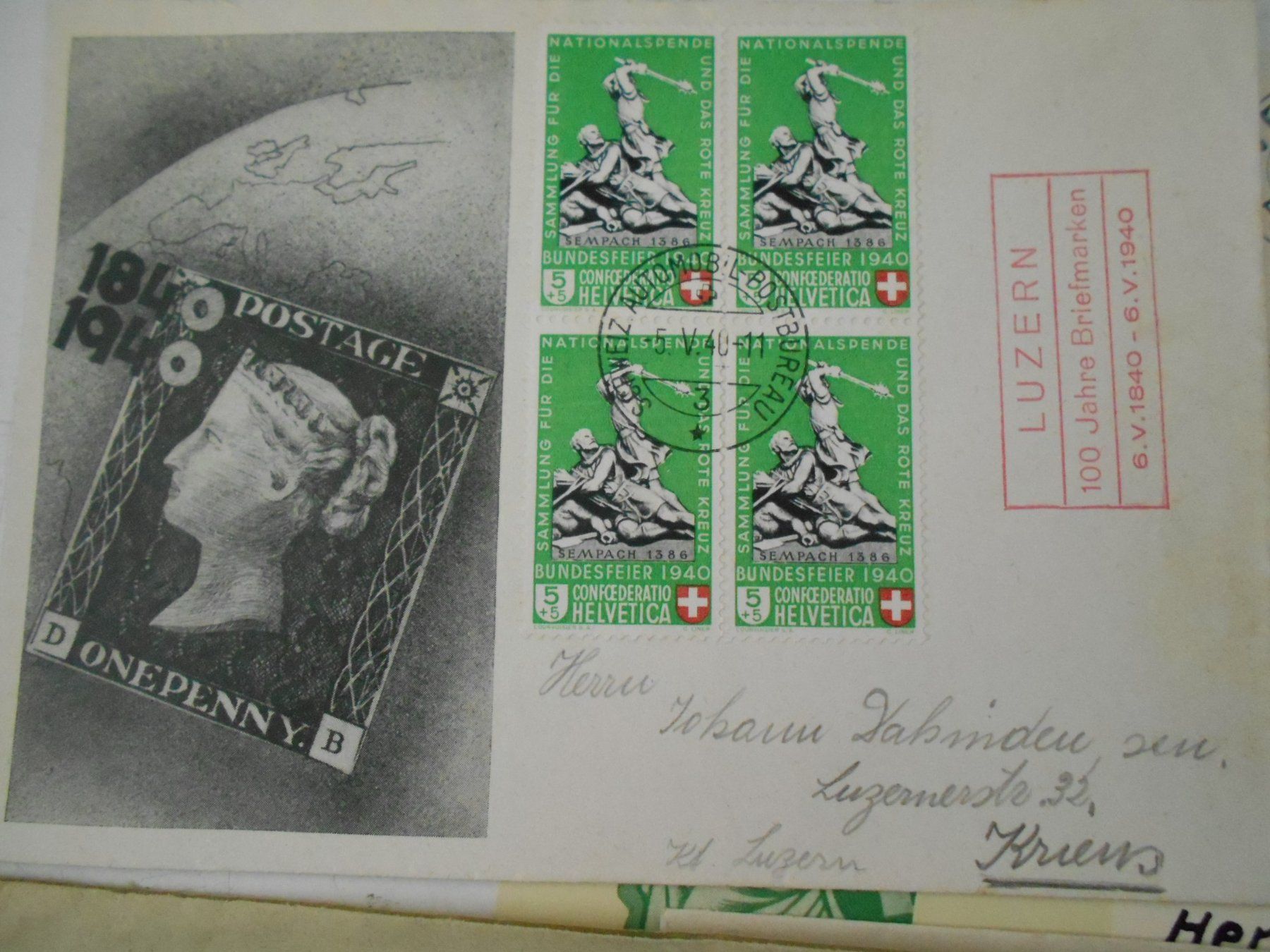 Tutti i francobolli: Briefmarken Lot 1940 er Jahre – Usato da Hünibach venduto da vielesachen 1