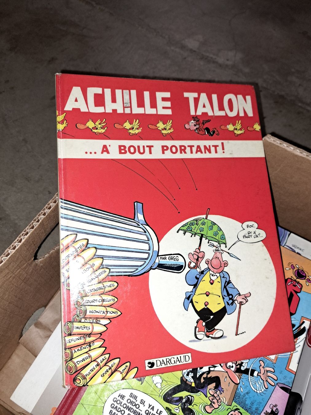 Fumetti: Achille Talon: A bout portant! BD – Usato da Cointrin venduto da SarahAlyssa