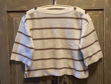 Edler Garn-Strickpullover - L
