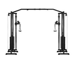 Kabelzugturm 298 x 65 x 216 cm schwarz - Gratis Versand