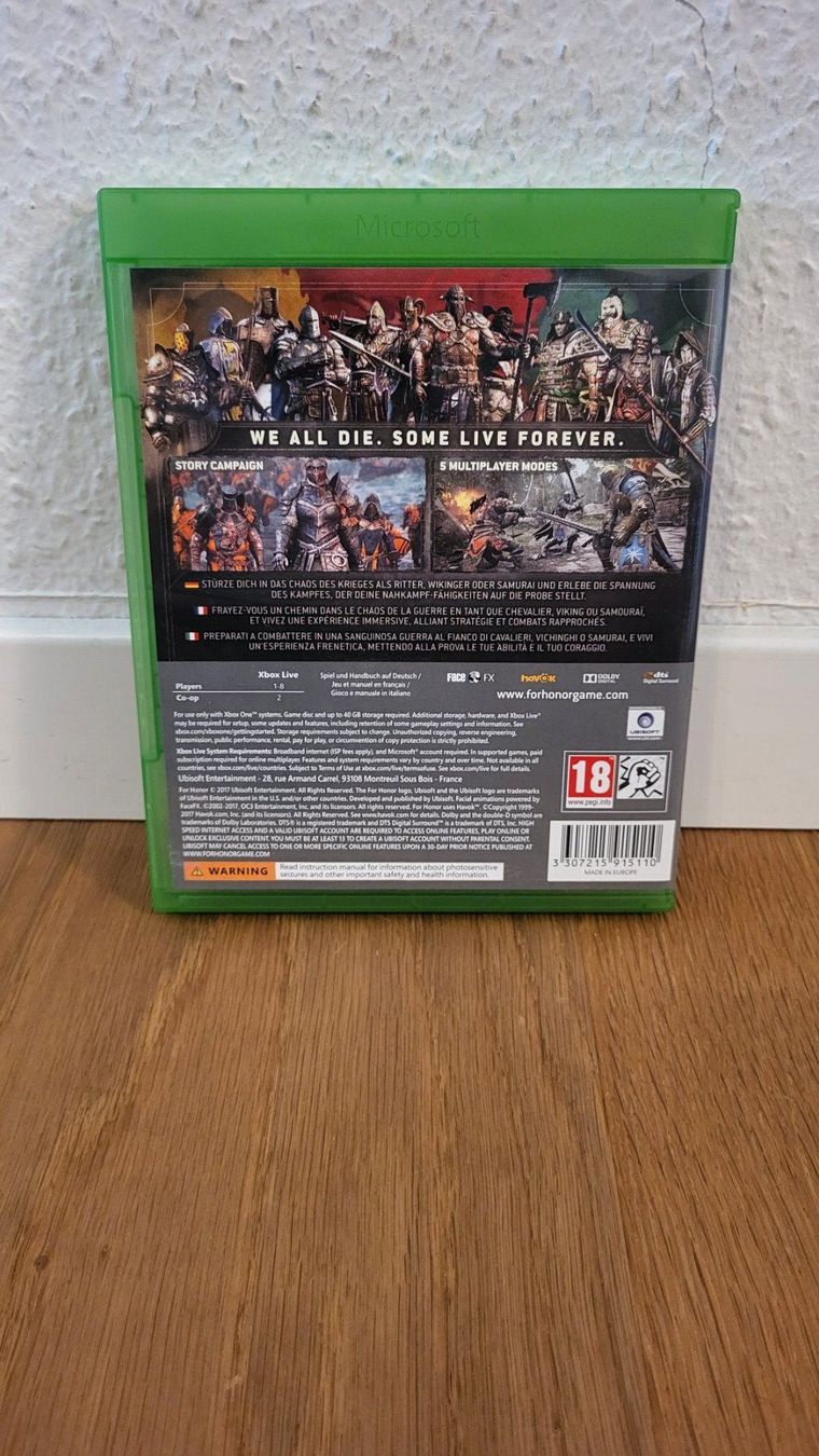Microsoft Giochi: Xbox One - For Honor – Usato da Münsingen venduto da DigitaleSpielecke 1