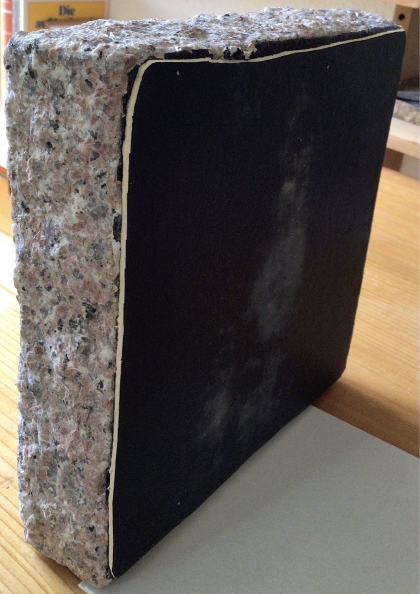 Kerzenständer: Rustikaler Granitblock für 9 Teelichter – Neu (gemäss Beschreibung) aus Ennetbaden von Nab2012 2