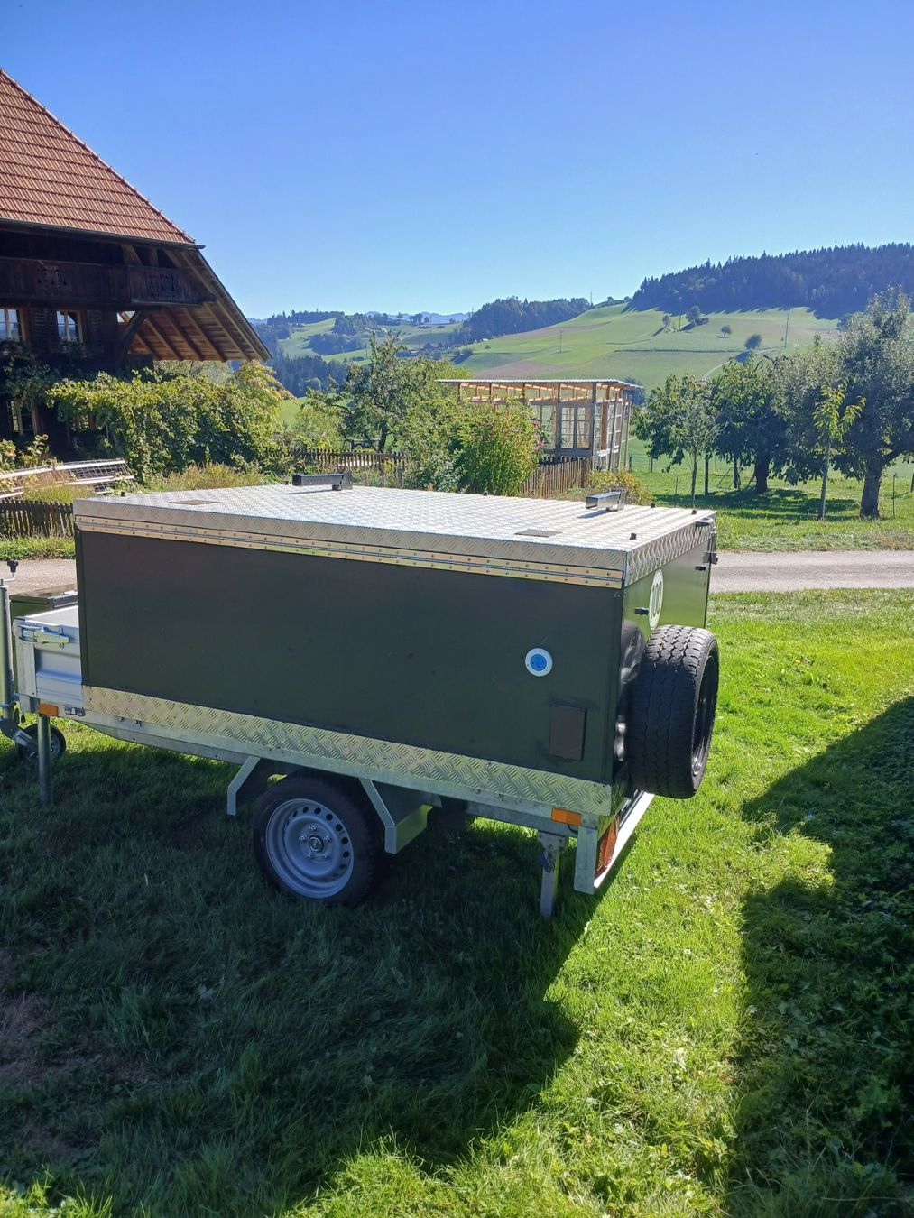 Veicoli da campeggio: Zeltklappanhänger – Usato da Rüegsbach venduto da Rover110 5