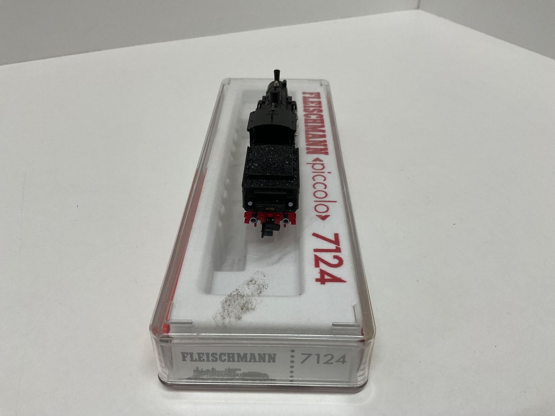 Fleischmann Modellini di ferrovie: Fleischmann piccolo 7124 Dampflok BR53, Bespielt Gest.defekt – Usato da Chur venduto da Chur75 3