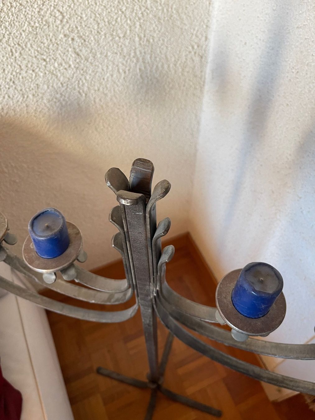 Portacandele: Bougeoir en fer forgé – Usato da La Croix (Lutry) venduto da Sporades 4