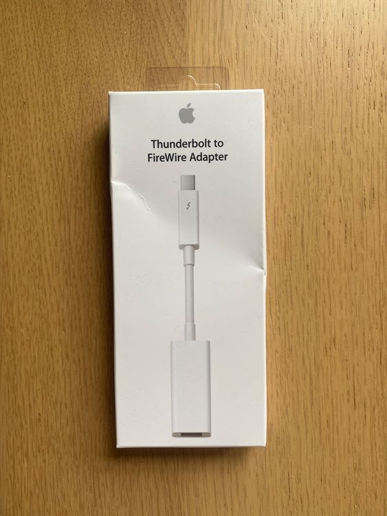 Original Apple Thunderbolt auf FireWire Adapter - Neuwertig! (Neu und ...