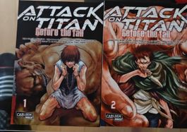 Attack on Titan: Before the Fall Manga Band 1&2 zu verkaufen