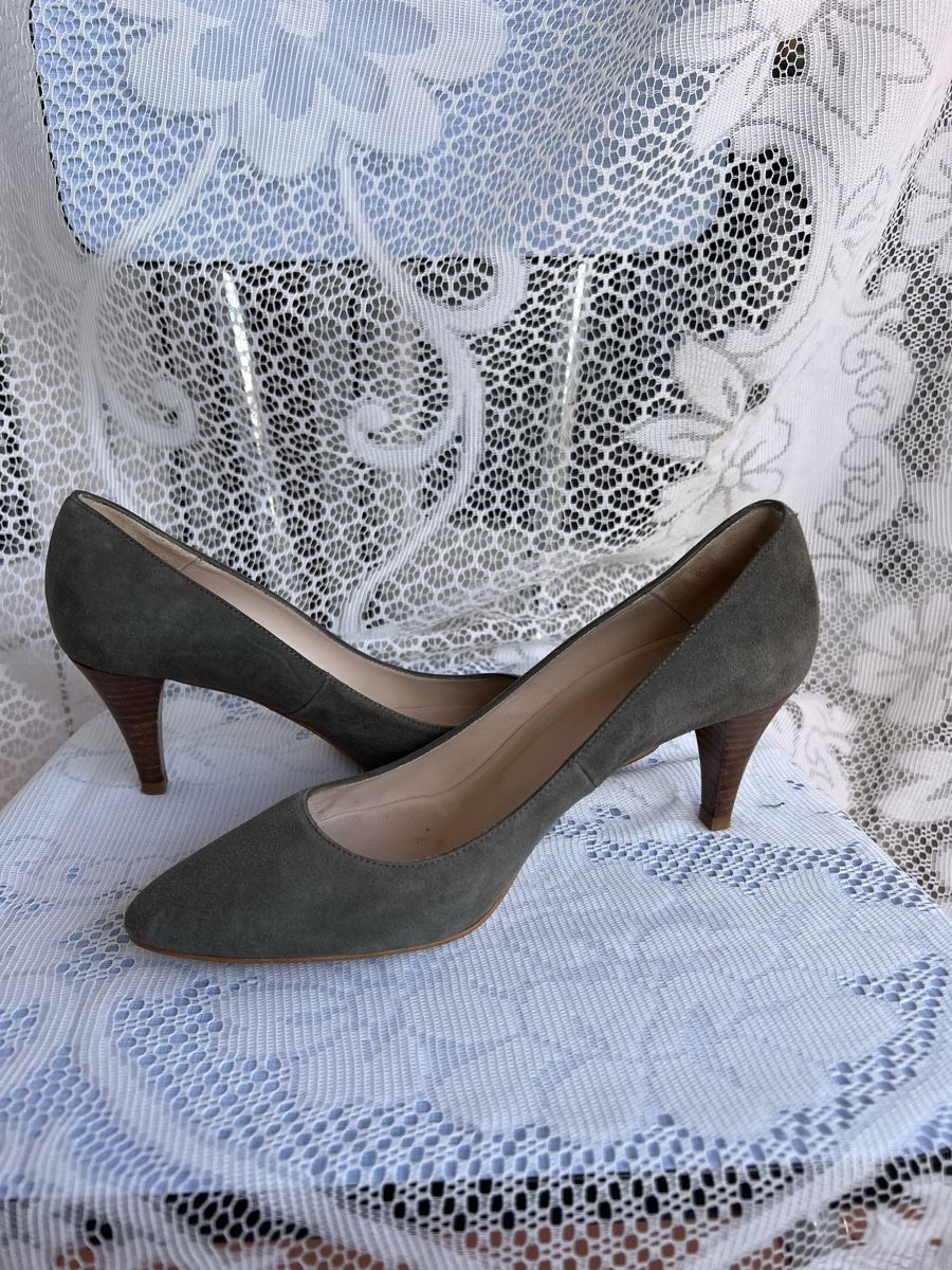 Scarpe da donna: Escarpins Minelli kaki – Usato da Bernex venduto da 2ziemement 1