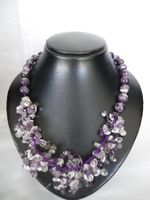 Tolle Steinkette aus Amethyst