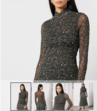 Ted Baker London Mesh Top Pullover 🩵 🩵