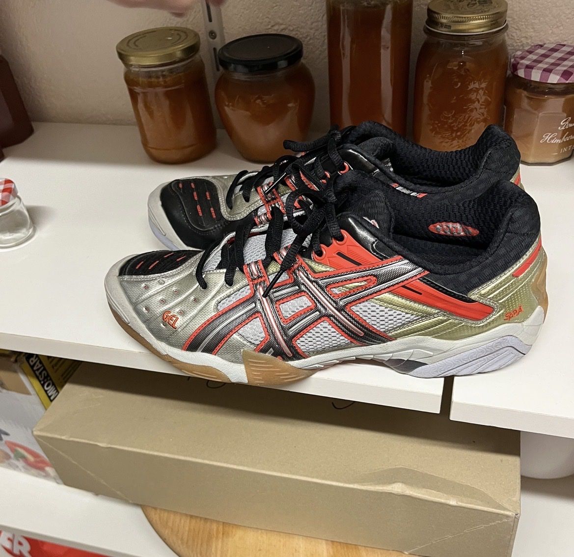 Asics Scarpe da uomo: Asics Hallenschuhe Gr. 44 – Nuovo (secondo la descrizione) da Vaduz venduto da bestbest 5