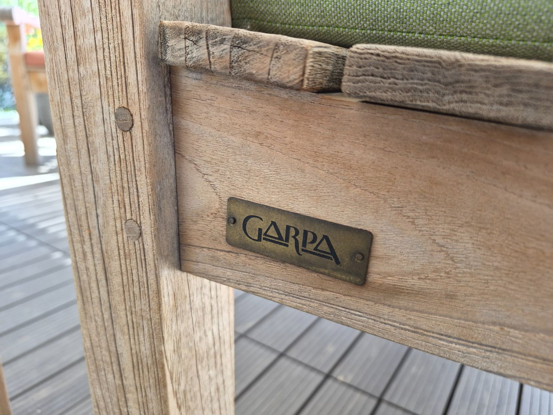 Garpa Tischset: Garpa Teak Gartenmöbel Set massiv – Gebraucht aus Schaffhausen von ora_fpw6 4