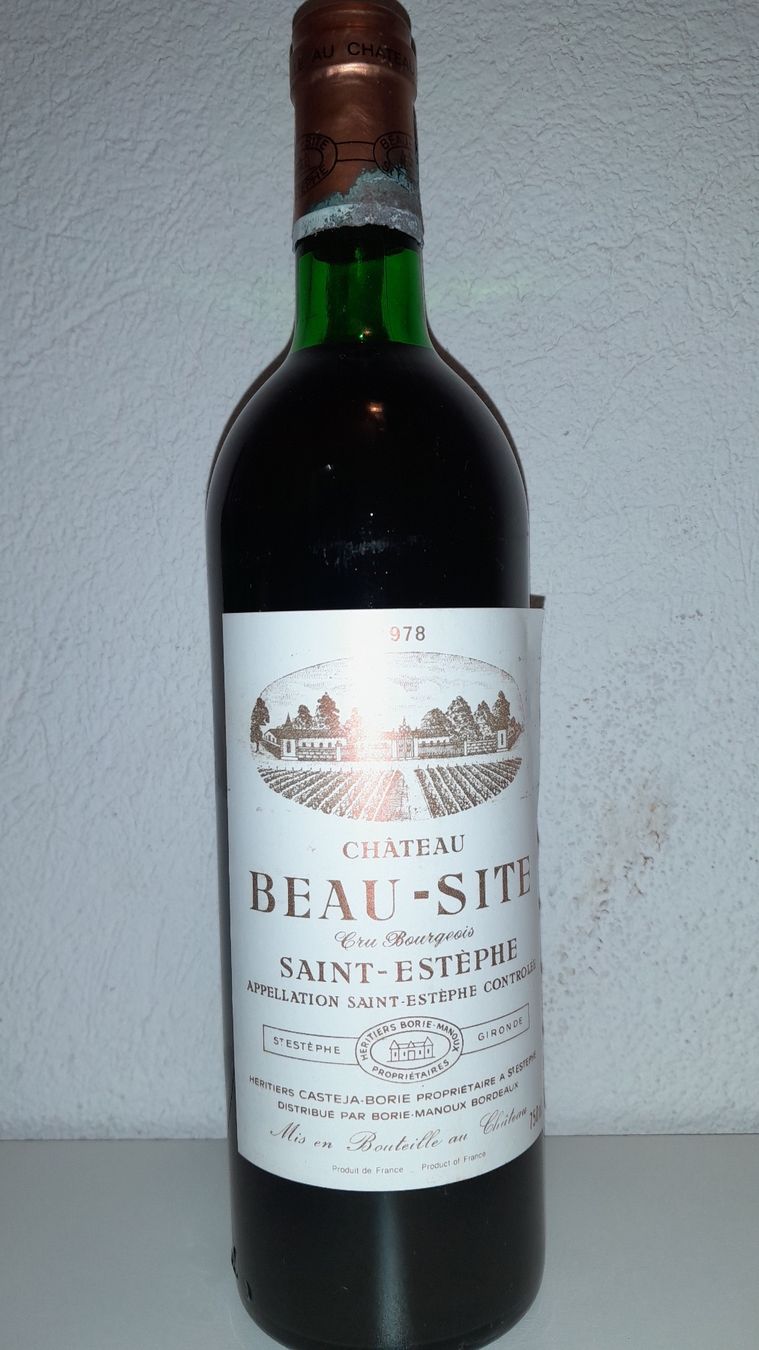 Vino: 1978 Château Beau-Site 1978 – Nuovo (secondo la descrizione) da Venthône venduto da achos