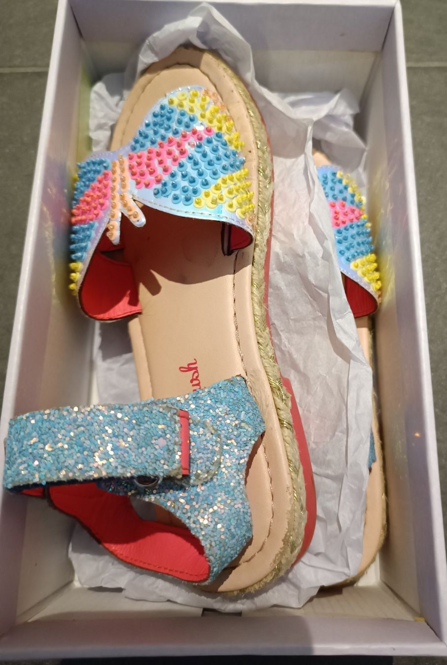 Billieblush Schuhe für Mädchen: Billieblush Sandalen Gr. 33 – Gebraucht aus Wangs von Pammy333 1