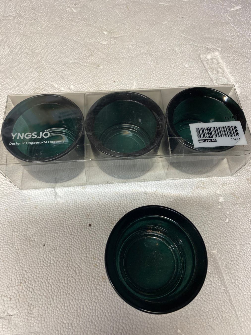 Ikea Portacandele: Teeelicht -Glas – Nuovo e nell'imballaggio originale da Wattwil venduto da Hoelzig 1