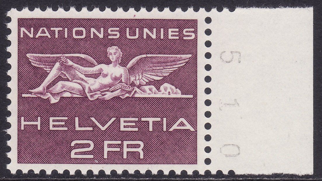 Tutti i francobolli: Dienstmarke ONU SBK-Nr. 27 postfrisch ** – Nuovo e nell'imballaggio originale da Gränichen venduto da Teufenthaler