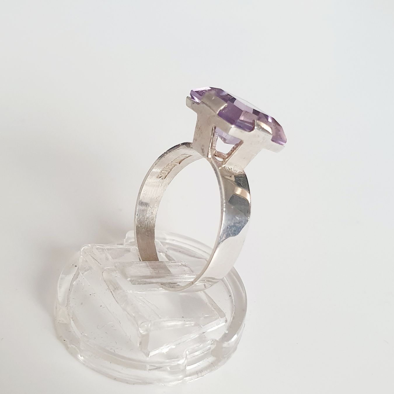 Ringe: Silberring 830 mit einem Edelstein gr. 18 mm – Gebraucht aus Kreuzlingen von Wunderkiste123 8