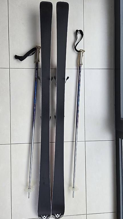 Herrenschuhe: Skis 170 + chaussures 44 + bâtons 120 – Gebraucht aus St-Livres von cmtalves 1
