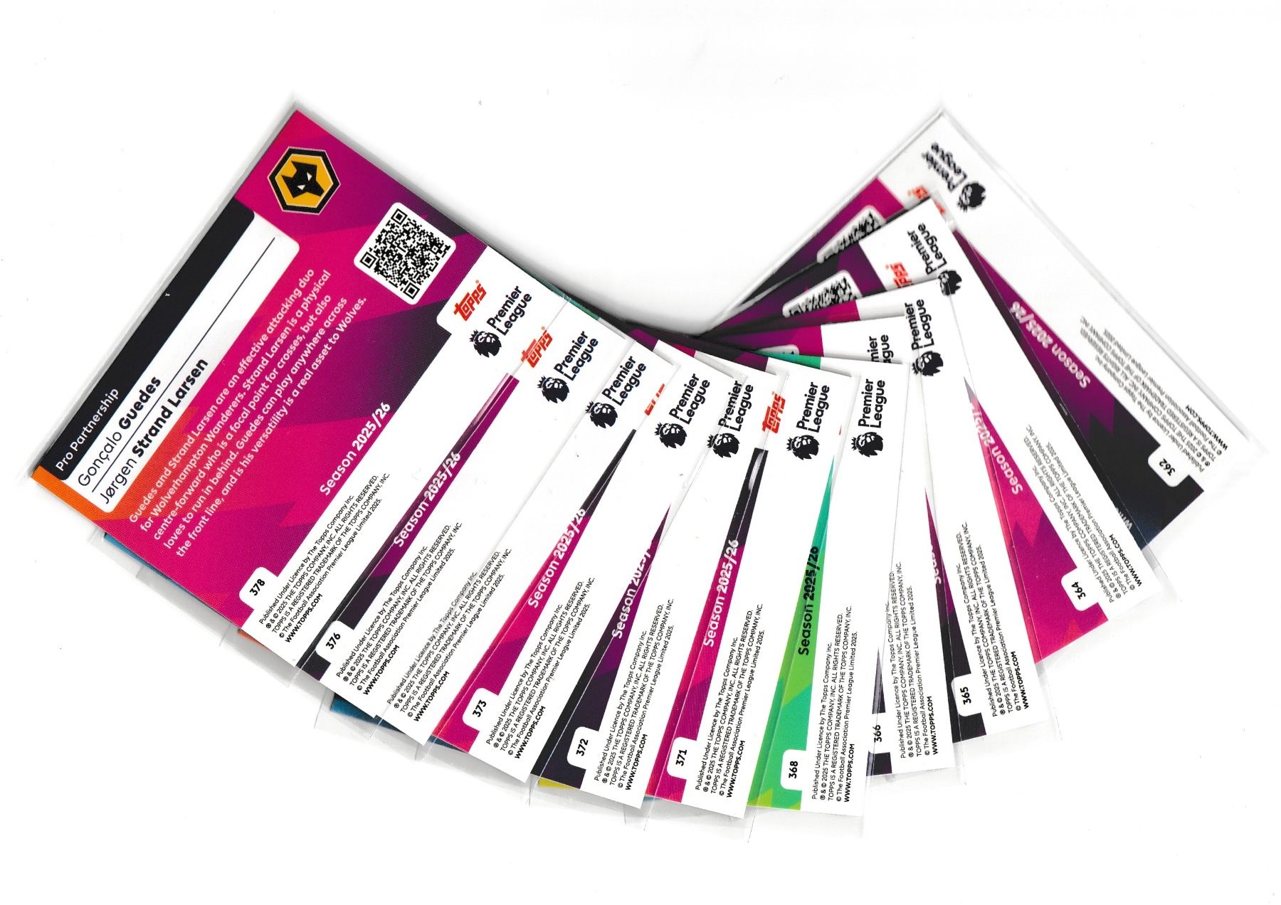 Topps Carte collezionabili: 2026 Topps Premier League Pro Partnership Set Insert Stars – Nuovo (secondo la descrizione) da Biel/Bienne venduto da historian-198 1