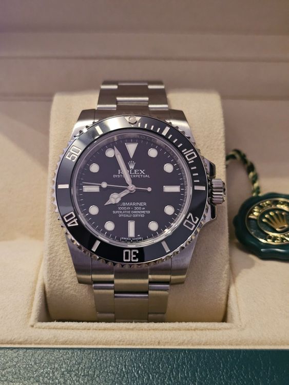 Rolex Submariner No Date 40 mm Mod.114060 Ab Revision Acheter