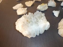 Kleine Kristallsammlung Nadelquarze / Bedrettotal
