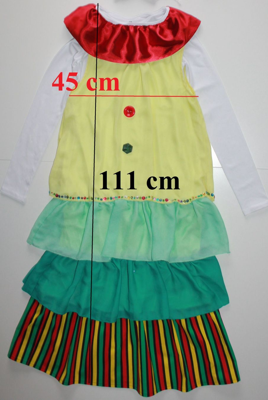 Costumi: Costume Clown t. 146 - 152 – Usato da Peseux venduto da CoolShoping 2