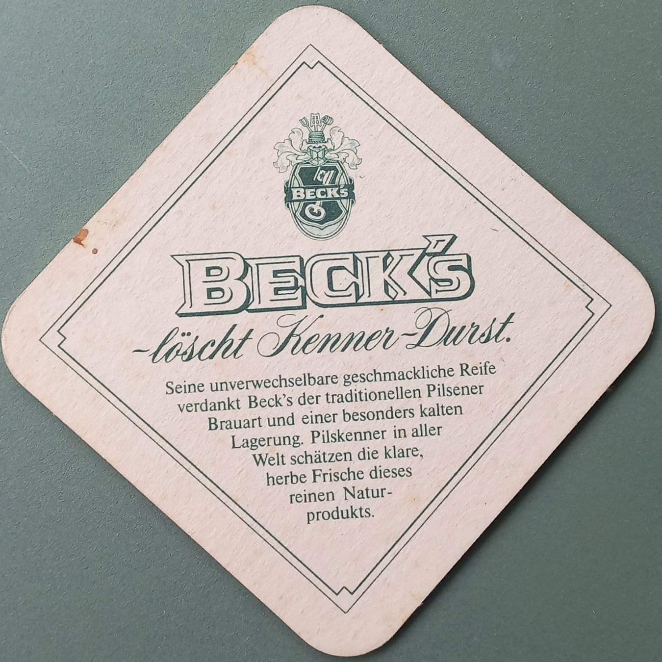 Sottobicchieri: Bierdeckel - Beck's - D – Usato da Niederuzwil venduto da lubimaja 1