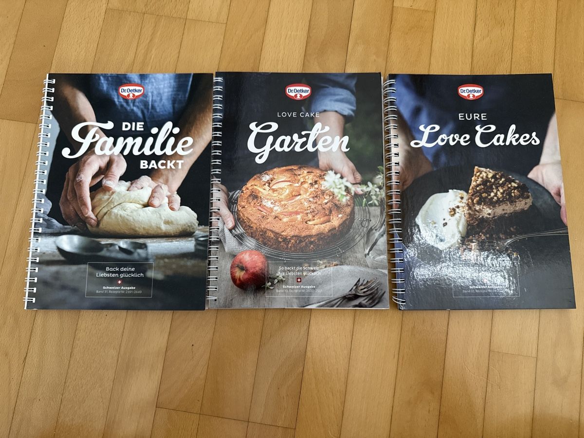 Bücher: Dr. Oetker Backbücher – Gebraucht aus Winkel von _OachKatzerl_