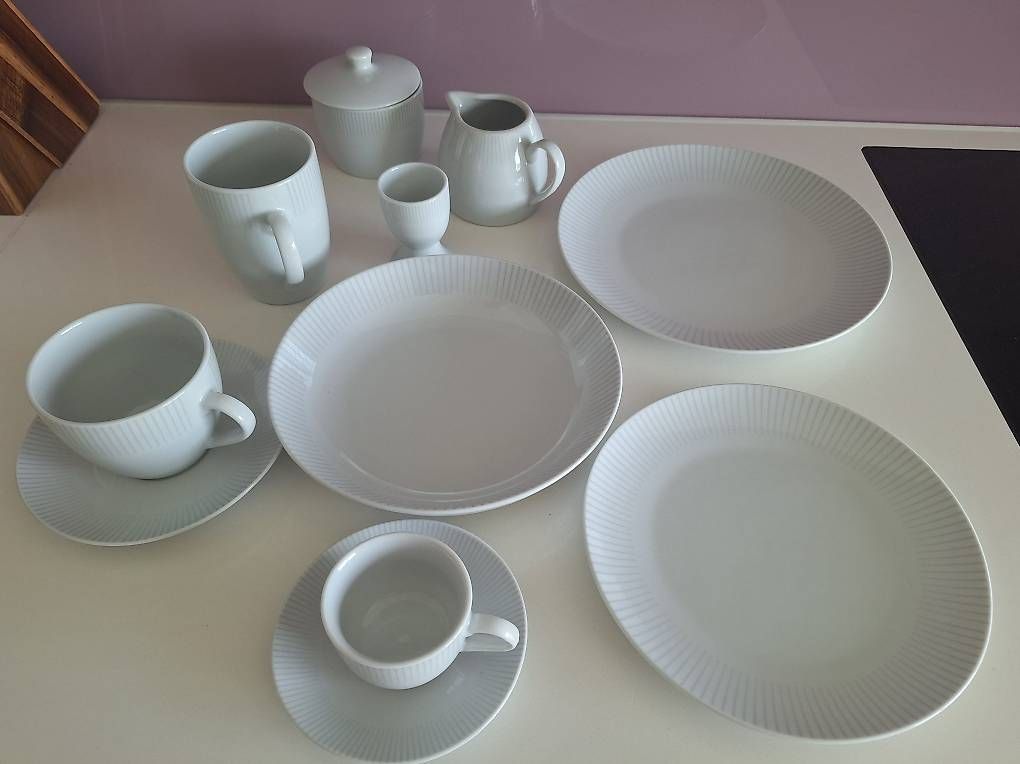 Set di piatti: Teller und Tassenset 6er Set Weiss – Usato da Gutenswil venduto da nao_txr5