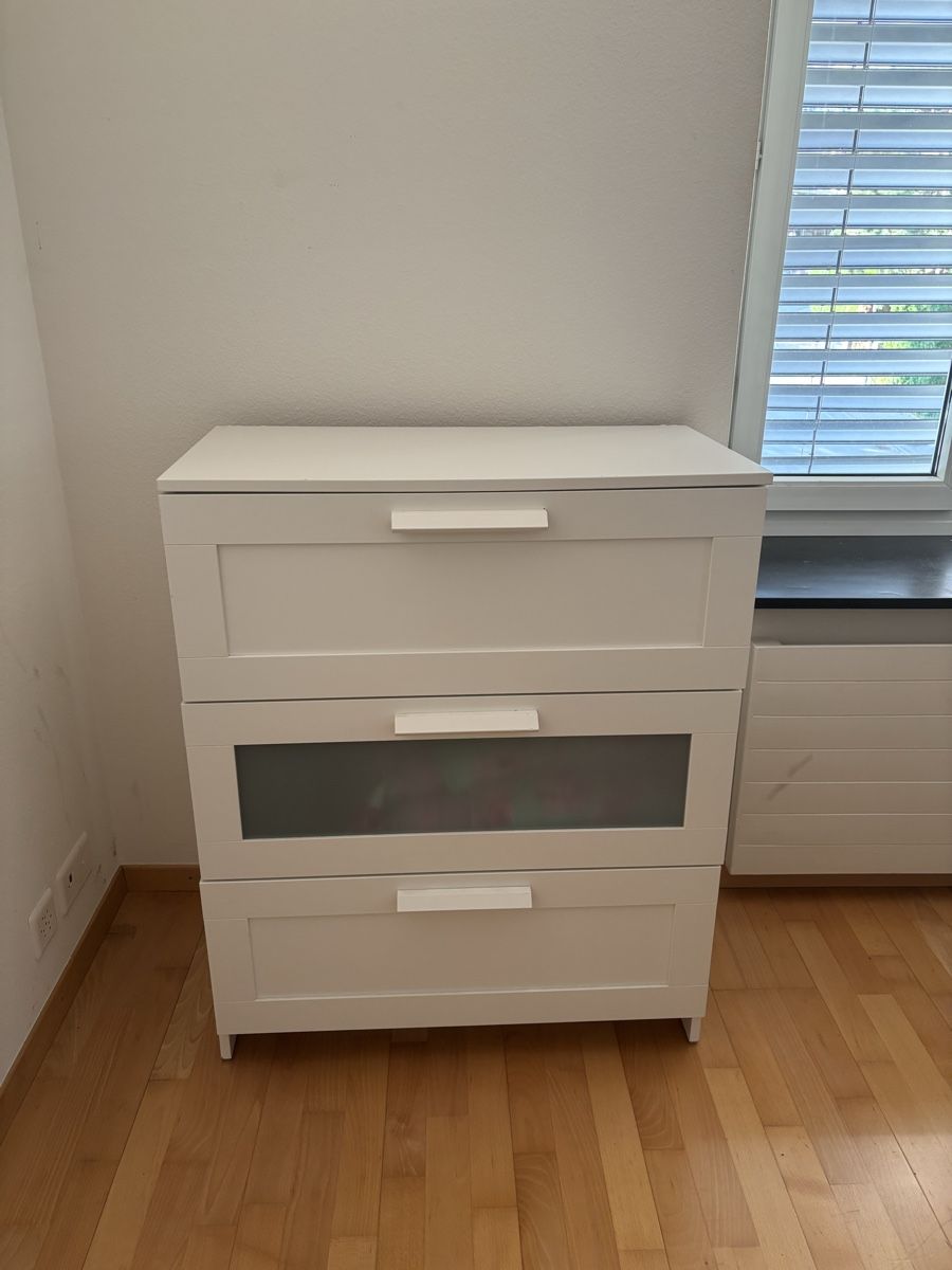 Kommoden: IKEA BRIMNES 3-drawer chest – Gebraucht aus Thalwil von ste_p6ym 1