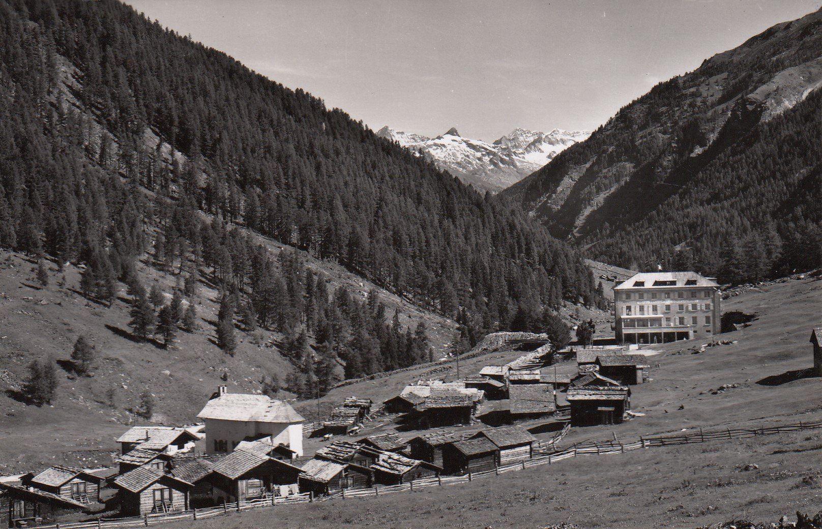 Cartoline postali: Gruben  VS  im Turtmanntal  -    5 diverse Ansichtskarten – Usato da Brig venduto da Valcards54 2