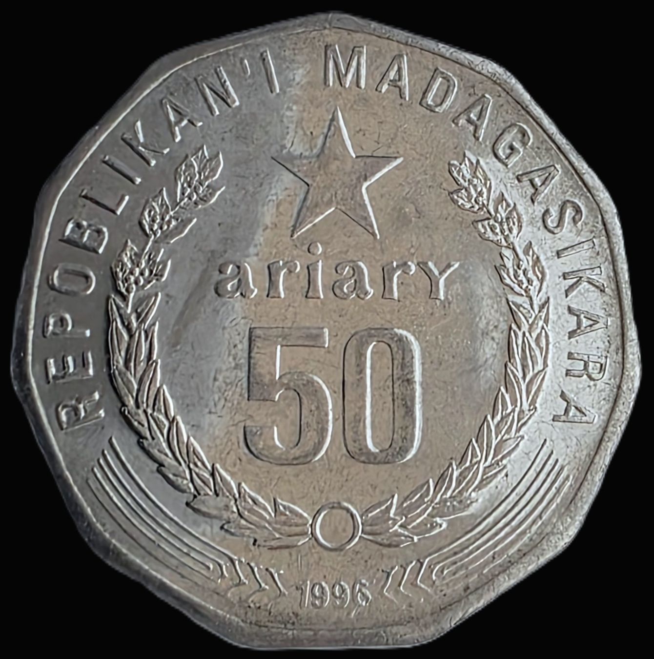 Tutti le monete: MADAGASKAR 50 ARIARY 1996 – Usato da winterthur venduto da CoinPassion 1