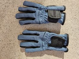 Reithandschuhe Kinder blau Steeds Grösse KM gebraucht