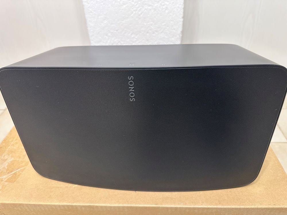 Casse acustiche: Sonos Five schwarz Speaker – Nuovo e nell'imballaggio originale da Bottighofen venduto da zaap 1