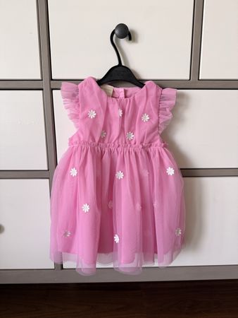 Pink First Impressions Dress, 18 Months, Summer Ready!