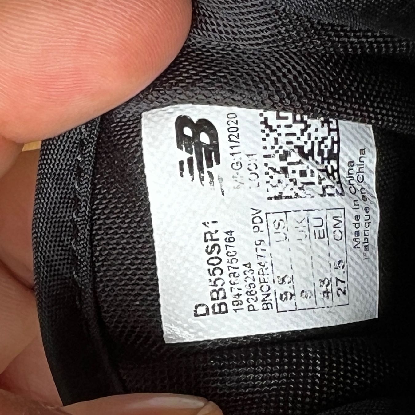 New Balance Scarpe da uomo: New balance 550 – Usato da Saxon venduto da pin_2kmn 3