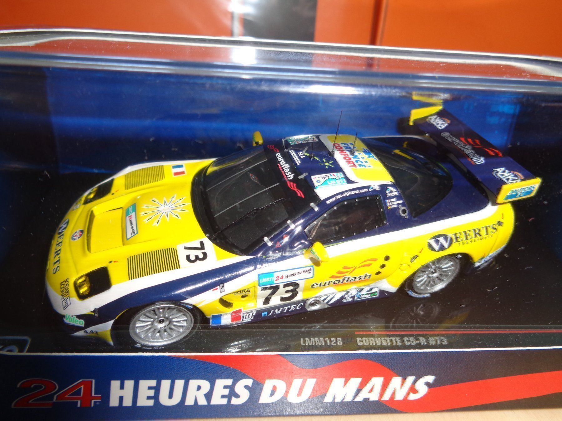 Chevrolet Modellautos: Ixo 1:43 Corvette C5-R 24 Heures du Mans – Neu und originalverpackt aus Reconvilier von rallycar