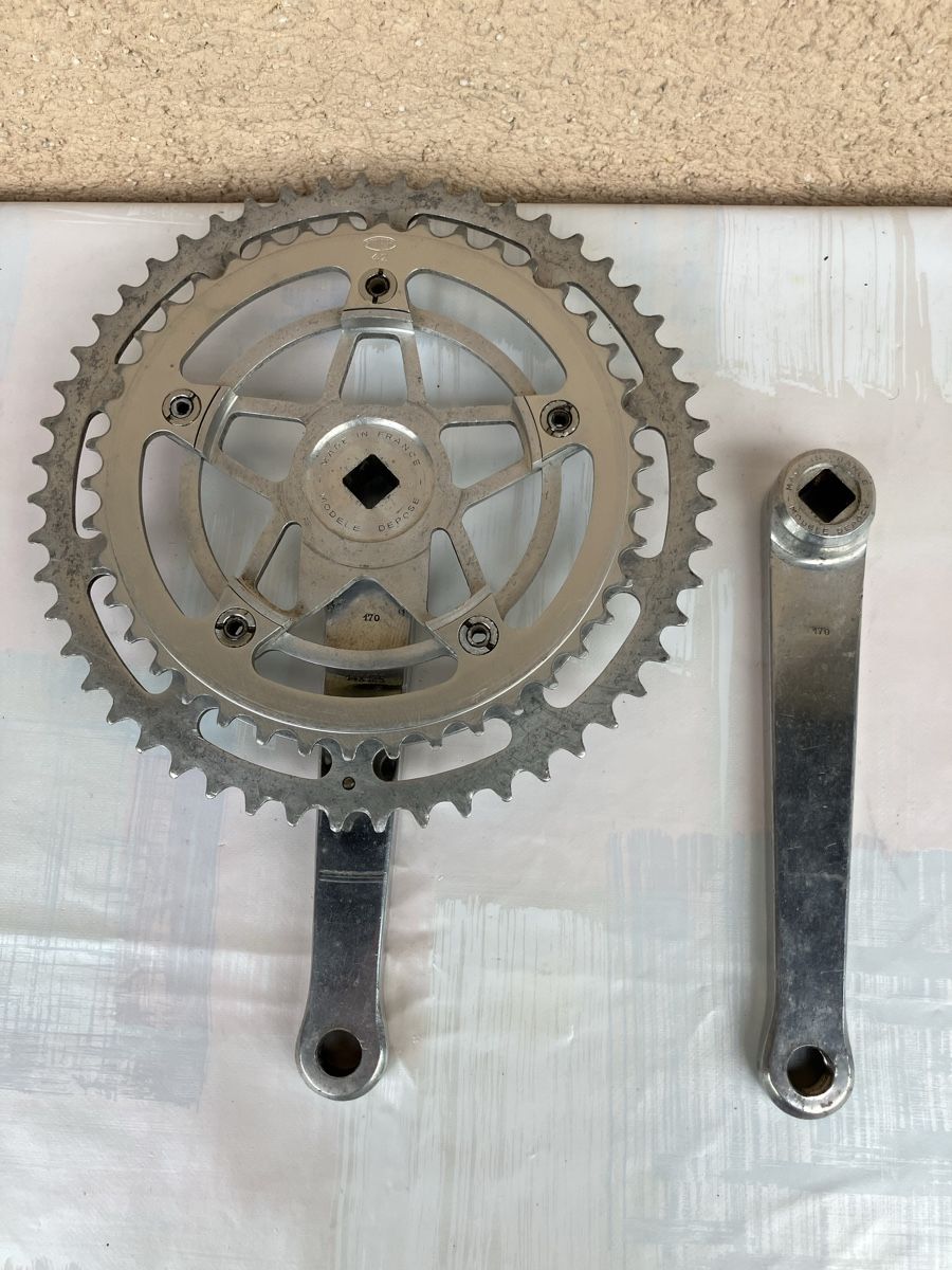 Pezzi di ricambio: Stronglight 93 Kurbeln Rennvelo – Usato da Trimbach venduto da cendira 2