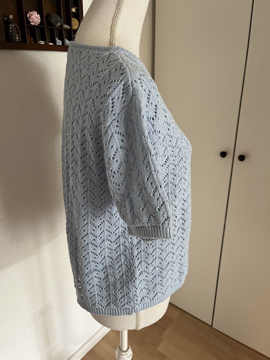 Vestes: Gina Strickjacke hellblau Gr. L – D'occasion à Herrenschwanden par Kamel1 2