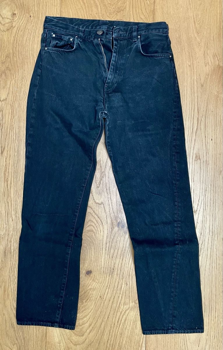 Totême Jeans: Totême straight black jeans 28/32 – Usato da Yverdon-les-Bains venduto da pen_bbz8