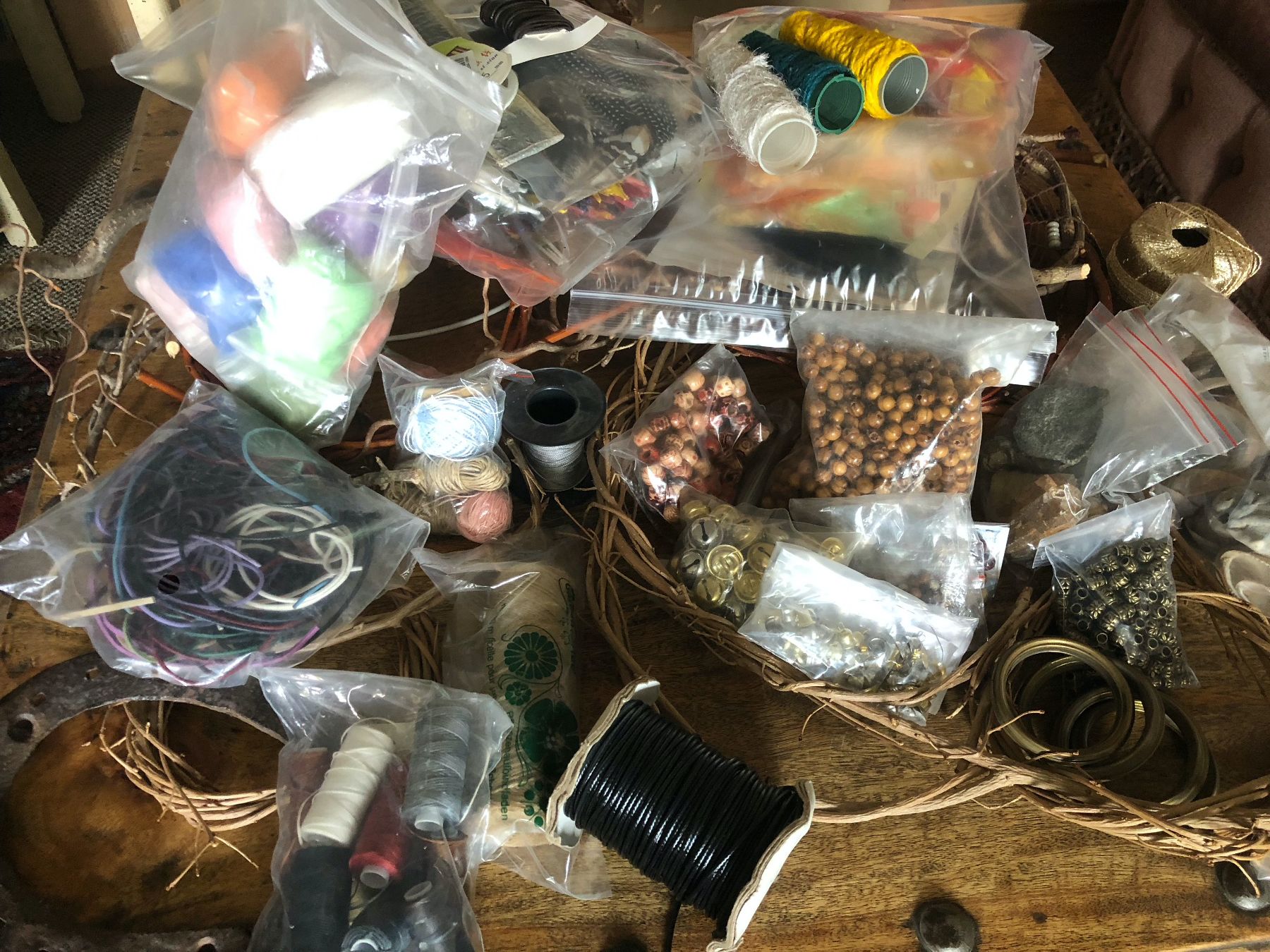 Kit bricolage: Mega DIY Set - Traumfänger/Klangspiele/Mobile/Deko.... – Nuovo (secondo la descrizione) da Ittenthal venduto da Hwaggis